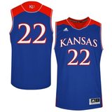 美国NCAA代购 堪萨斯大学 威金斯 Twill 球迷版 球衣 篮球服