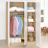 简易现代宜家大衣柜实木质组合储物柜单门柜两门三门四门衣柜衣橱