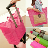 韩国定单 旅行收纳袋 出差旅游必备便携用品可折叠购物袋洗漱包女
