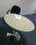 上海办公家具 洽谈台 现代接待桌 简约圆型形会客桌 组合会议桌椅