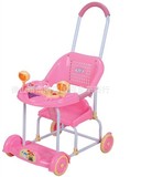 贺联168儿童手推椅 小孩 宝宝 BB童车 手推车 塑料椅 轻便 带音乐