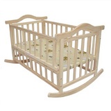 少量婴儿摇篮床宝宝小床便携式婴儿床折叠摇床带蚊帐床垫