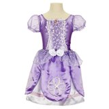 美国代购 迪斯尼正品 Sofia 索菲亚公主 紫色芭蕾裙礼服裙