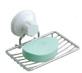 吸盘沥水肥皂盒 不锈钢创意香皂架肥皂架 香皂盒肥皂盘不伤墙面
