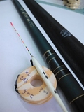 钓鱼竿套装组合特价韩文磨砂手竿+鱼钩鱼线浮漂套装直接去钓鱼