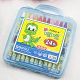 韩国东亚 DONG-A 正品嘟哩油画棒 24色塑料盒装 东亚24色油画棒