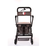 老年购物车老人助行车代步车买菜车带轮推椅可坐折叠手杖正品