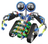 loz变形机器人拼装电动积木 儿童成人创意新奇益智百变玩具礼物男