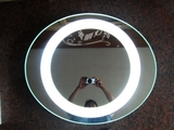 镜子灯 镜前灯 镜灯一体化 防雾镜子 卫浴镜 现代 铝合金 椭圆形