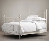 欧式田园单人床1.2米浪漫铁艺公主床宜家婚床双人床1.5米1.8米