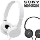 Sony/索尼 MDR-ZX110耳机头戴式监听式耳机重低音可折叠正品行货