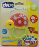 CHICCO BABY SENSES LINE 智高婴儿感官玩具摇晃发光摇铃牙胶瓢虫