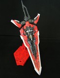 万代 模型 拆盒  高达SEED 1 100 MG 红色异端 红色迷茫 大剑