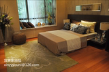 现代简约风格时尚客厅茶几绿色纯手工优质国产羊毛加厚地毯可定制