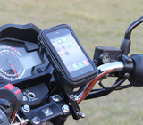 摩托车手机铝合金支架 自行车三星s4 note2/3 iphone5s防水触控包