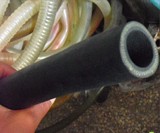 黑色软橡胶皮管黑橡胶管防爆耐高温型胶皮管 5层帆布线包用15年