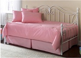 铁艺沙发床公主床铁艺床坐卧两用床单人儿童床幼儿床
