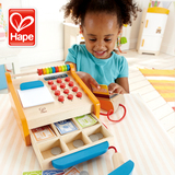 德国Hape小卖部收银台 幼儿童过家家 角色扮演玩具2-3岁生日礼物
