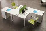 办公家具职员屏风二人位办公桌椅组合简约现代办工作桌员工作位桌