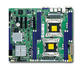 超微双路服务器主板 X9DRL-7F C602 8个6G/s SAS LGA2011 8条内存
