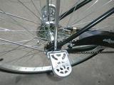 自行车脚踏板 电动车儿童车 后车轴折叠脚踏板 折叠脚蹬严重加厚