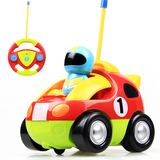 儿童玩具无线遥控车 方向盘遥控玩具汽车 音乐卡通玩具车警车赛车