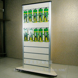 NIMO槽板架MO展示架展示柜陈列架产品样品槽板移动黑色拆装悬挂
