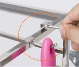 不锈钢厨房置物架活动挂钩 厨卫用品挂件 适用于1cm方管 一元一个