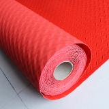 北京批发 满铺人字形走廊毯 店铺开业防滑红地毯 定制纯色PVC地毯