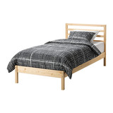 流星宜家IKEA塔瓦 床架, 松木 120*200 含床板 专业宜家代购