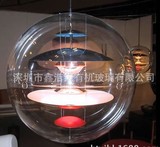 定做亚克力圆球灯罩、大厅灯罩、有机玻璃空心球、透明半圆球
