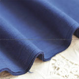 日本进口野木棉 Olympus奥林巴斯 刺子绣 素色先染 43藏青色