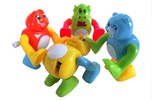 宝宝上劲玩具小孩上链玩具男孩上弦翻跟斗青蛙动物上发条玩具批发
