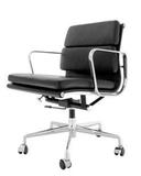 Eames office chair 伊姆斯办公椅 中背休闲转椅真皮大班椅经理椅