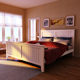 欧式床 北欧床 简约床 婚床 松木床 实木床 双人床 美式床