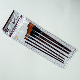 日本樱花进口尼龙水粉笔 油画笔套装 水彩笔 高级进口油画笔