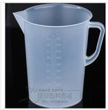 5000ML优质加厚塑料量杯 烧杯 奶茶量杯 烘焙工具 带刻度 5L量杯