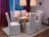 宜家代购IKEA家居诺顿51.6 伸缩型餐桌可加长桌