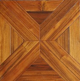 用地暖适上海卡柏璃定制地板 高端产品 缅甸柚木全实木拼花地板