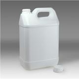 5L白色HDPE氟化桶/塑料壶/化工瓶/5L塑料方桶