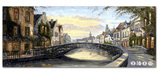 自油自画 DIY数字油画数码手绘自己填色 大尺寸莱茵河畔70x180