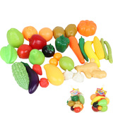 仿真水果蔬菜 塑料仿真食物模型蔬菜水果玩具 宝宝过家家玩具