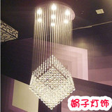 现代简约餐厅吊灯吧台灯客厅灯卧室灯单个正方体造型也可2个或3个