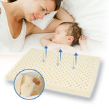 Aisleep睡眠博士 天然乳胶婴儿趴枕 婴儿童乳胶枕头 适合12-36月