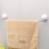 双庆强力吸盘单杆毛巾架卫浴室创意毛巾杆厨房不锈钢毛巾杆挂件