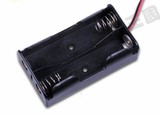 2节5号电池盒 带导线 3V电池盒 塑料电池盒