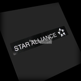 凯蓝航空 STAR ALLIANCE 星空联盟 飞行员 3M  汽车贴纸
