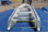 包邮加厚耐磨硬底橡皮艇1.2材料冲锋舟皮划艇钓鱼船折叠充气游艇