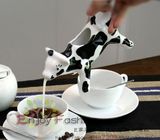 欧美风奶牛造型 创意欧式奶牛奶罐/调味杯/陶瓷咖啡调味杯/奶精罐