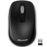 微软（Microsoft）无线便携鼠标1000〔黑色〕合装正品 全国联保